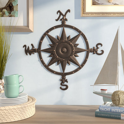 Compass Metal Wall Décor