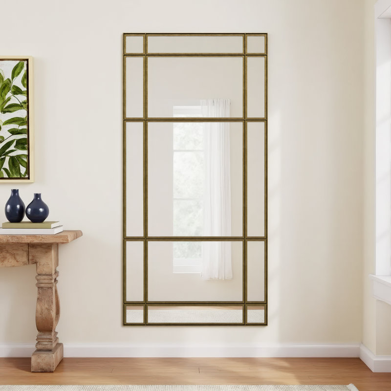 Metal Rectangle Wall Mirror