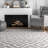 Kellee Hand Tufted Geometric Wool Gray Area Rug-1180836951