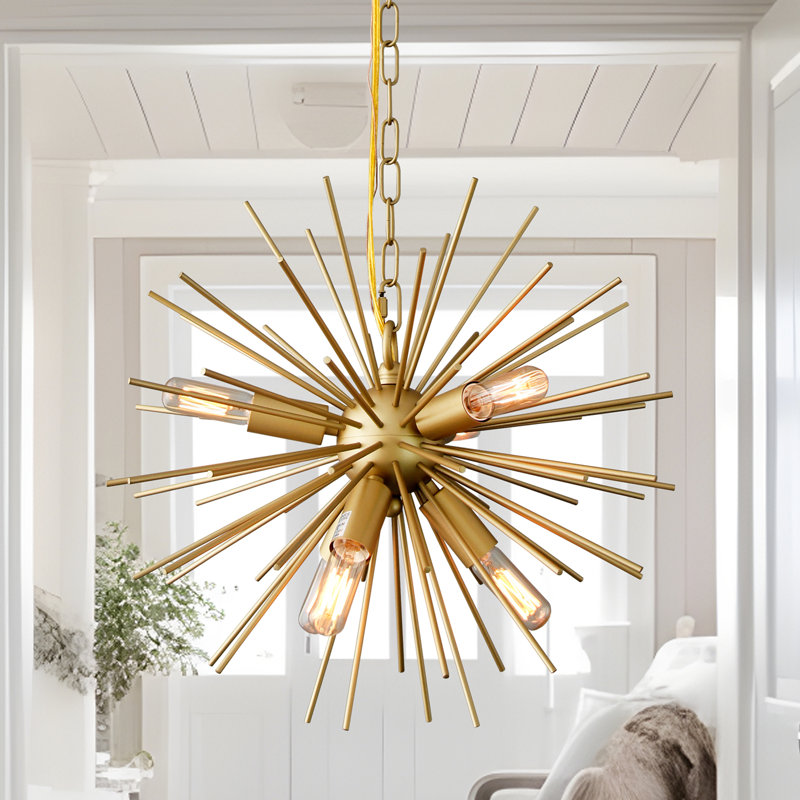 Lustre sphérique spoutnik 6 lumières Glendal