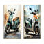 «Green Scooter City Cruiser», 2 pièces-334830733-334830734