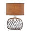Lampe de table en verre