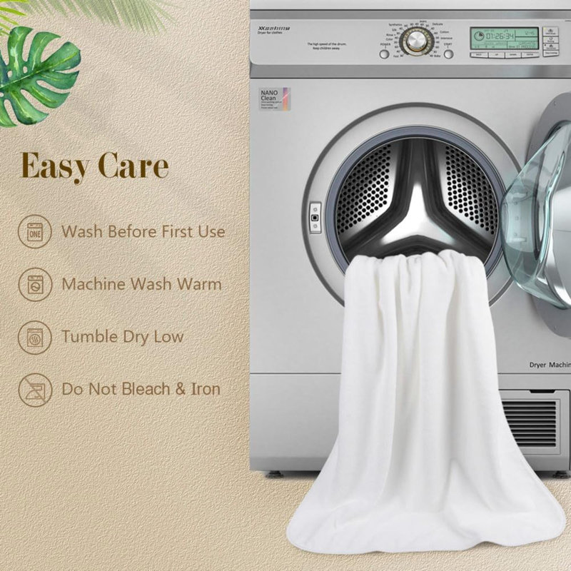 Bath Towels Pack Of 2  Soft Feel  Bath Towel, Highly Absorbent Bathroom Towels For Body, Quick Drying, Towel For Sport, Yoga, SPA, Fitness