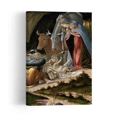 Mystic Nativity, Detail, 1500 Abstract Contemporary Animal Wall Art Print