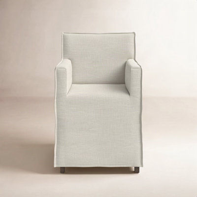 Rosanella Linen Dining Armchair