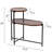 Gassan Small Coffee Tables 2-tier Modern Sofa Side Table with Wood Storage Shelf Living Room End Tables Nightstand-1062835579-1062773261