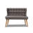 Gräfe Upholstered 40.94 " Settee
