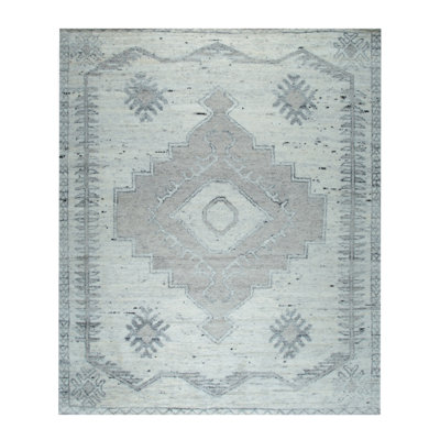 Tapis oriental en laine noué à la main Amara Oushak