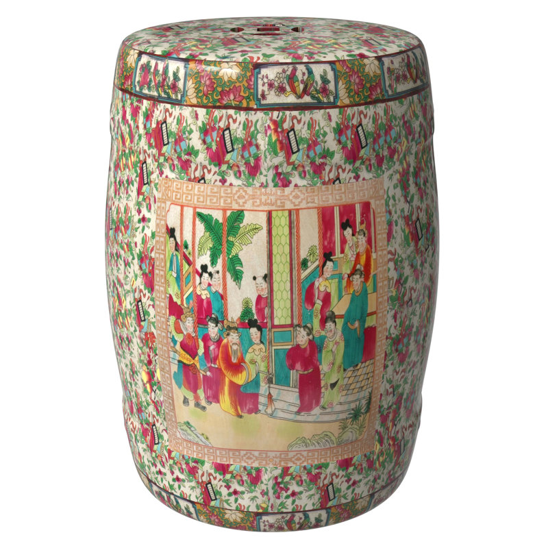 Ceramic Accent Stool