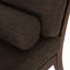 Chaise longue en tissu Sarom avec traversin-112014807