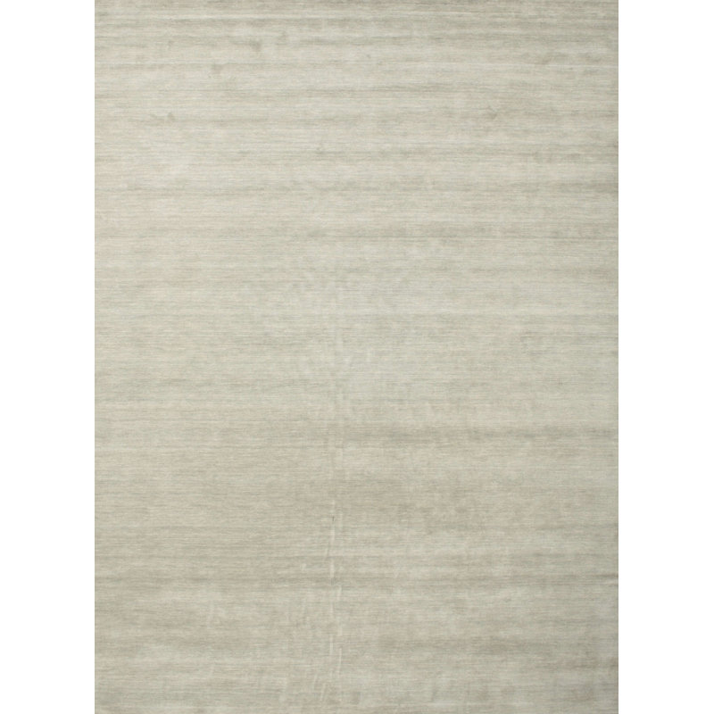 Tapis contemporaine unaire blanc, Rectangle 2 pi x 3 pi