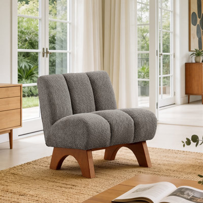 Brenetta 25.2'' Wide Tufted Lounge Chair