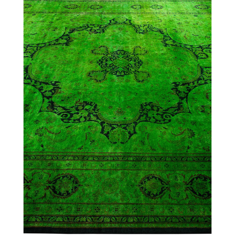 Yanelle One-of-a-Kind 8' 1" X 10' 7" Hand Knotted Area Rug