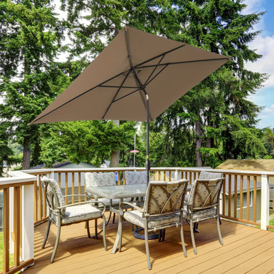 Parasol de marché rectangulaire 10' x 6,5'