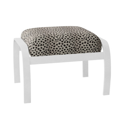 Askar Metal Outdoor Ottoman