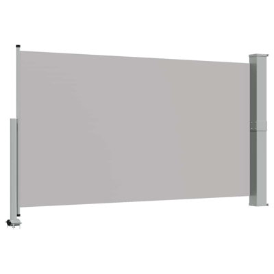 vidaXL Side Awning 100% polyester iron steel