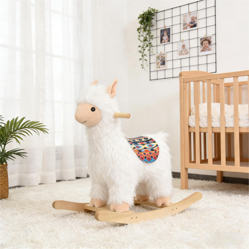 Jouet à bascule pour enfants, style lama