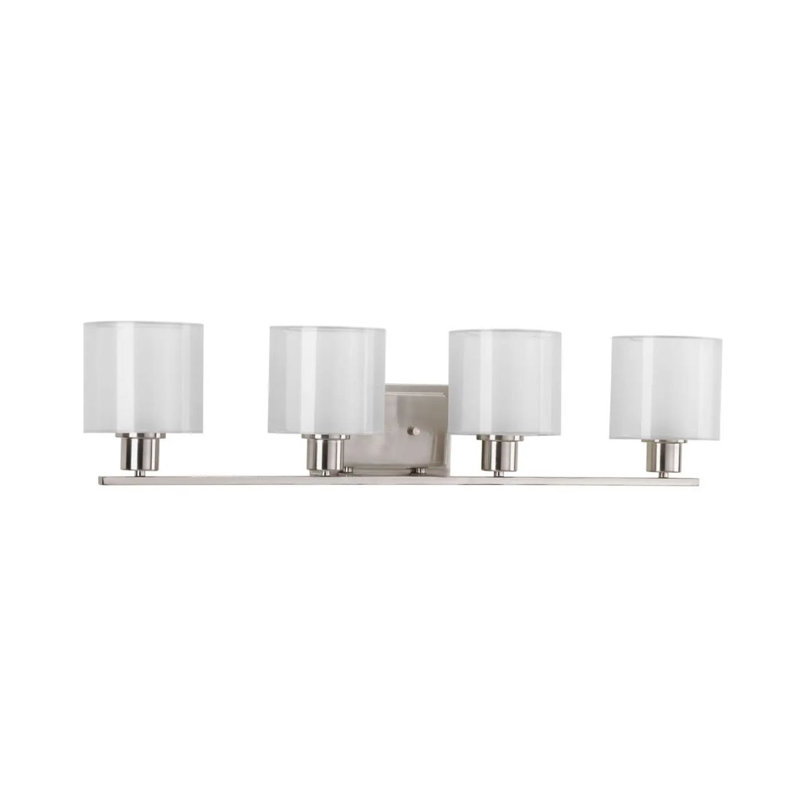 Ernestina Vanity Light, Brushed Nickel, 2