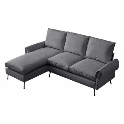 Menahem Upholstered Sectional -  Corrigan StudioÂ®, 065D1165B2E44313B74F2A731FA52626