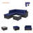5 - Person Patio Conversation Set with Cushions-251610635