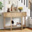 43.3'' Farmhouse Half Moon Console Table-1161319002