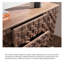 Armoire d'appoint moderne tout en bois massif