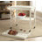 Frisco Rectangular Bar Cart with Caster Wheels-1755020581