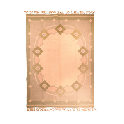 Wool Floral Indoor Rug