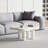 Cloud Coffee Table With 4 Solid Legs-114232563