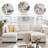 106" Wide Reversible U-Shaped Modern Modular Sectional Sofa With 2 Storage Ottomans, Charging Port, Arm Pillows, Side Pockets-1731675222