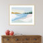 «Soft Coastal I» par Z Isabelle - peinture encadrée-1593383753-1593383752