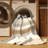 Machine Washable Orlena Coastal Striped Rug in Beige – Beige Binding-289073703