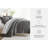 7-Piece Reversible Bedding Bundle - Solid Comforter and Patterned Sheet Set-99311803-99311802