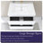 Cira 30'' Single Sink Wall Mounted Bathroom Vanity with Cultured Marble Top-2059260880