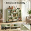 107 cm H x 140 cm W Bookcase-129406447