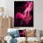 Black Floater Framed