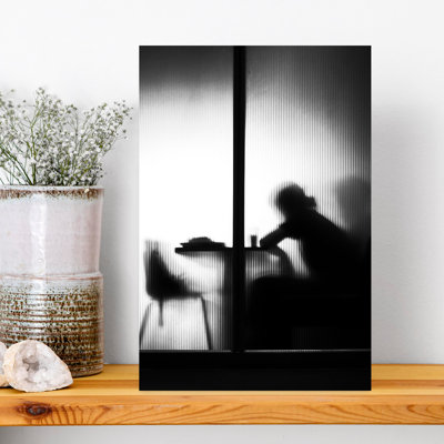 «The Shadow Work», art mural contemporain abstrait