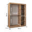 Gudrun 2 Door Manufactured Wood Wardrobe-647399605