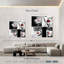 «Red Lips Pop», ensemble de 4 reproductions sur toile par L. C. Sutton Creations-1603170151