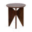 Table d'appoint ronde géométrique