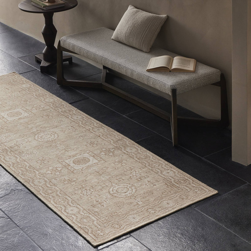 Tapis Arwen, Rectangle 9 pi x 12 pi, Crème