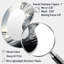 Miroir mural noir et blanc Wave II-107228924