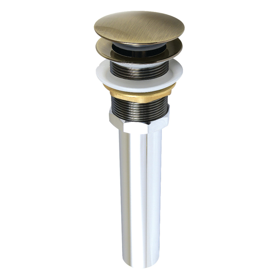 Kingston Brass Trimscape Brass Pop Up Drain for Cast Iron Utility Sink Kingston Brass 