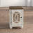 Heraldas Solid Wood Top End Table