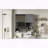 29 x 28 Inch Modern Wall Mounted Medicine Cabinet with Towel Bar - Gray-357846865