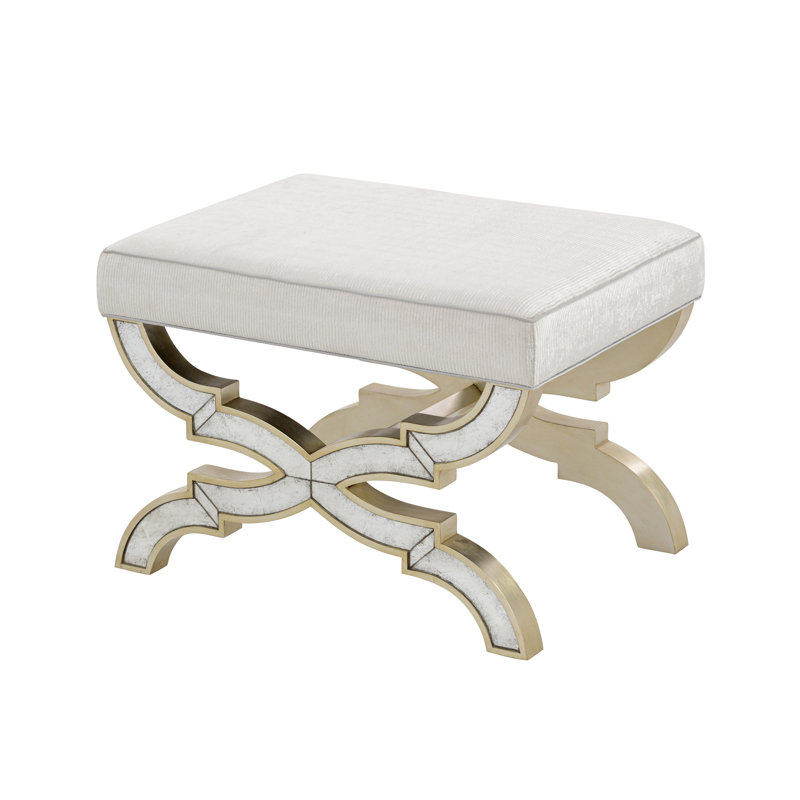 Trivi Upholstered Accent Stool