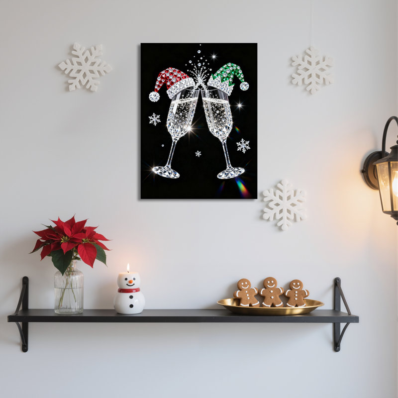 Toast Toast, art mural, H 18 po x l 12 po