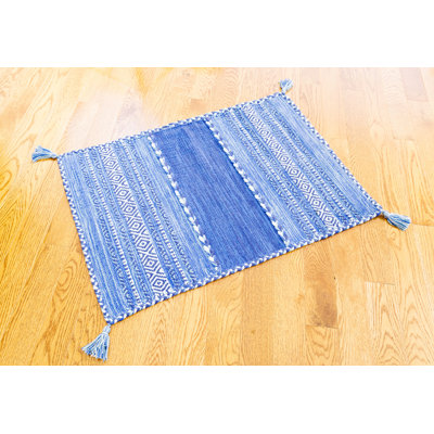 Cotton Plaid Indoor Rug