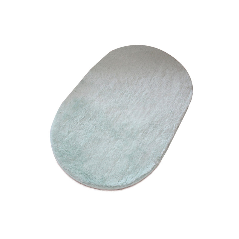 Tapis pour salle de bain Martelle, Menthe