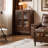 31.5"W Solid Black Walnut Assembled Traditional Accent Cabinet with Drawer Storage